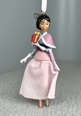 Disney Sketchbook Ornament Mulan Present Winter Dress 2017 Christmas *Read • $16.88