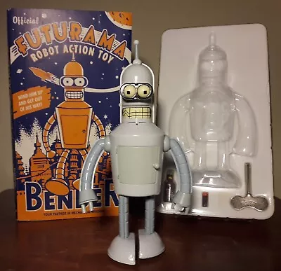 Futurama Bender Tin Robot Vintage Wind Up Toy • $99.99