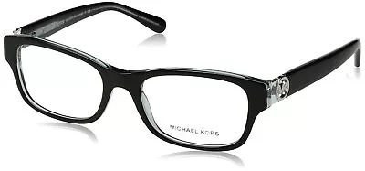 Michael Kors Ravenna Women's MK 8001 3001 Black On Blue Crystal Eyeglasses • $69.99