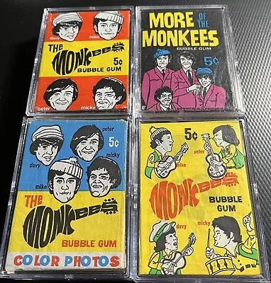 1967 Ray-Bert Monkees Master Set 4X Complete Non-Sport Set - Nice Condition • $400