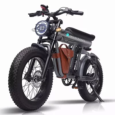 Ebike 20  1200W 48V Electric Bike Mountain Bicycle Fat Tire 32mph E Cycling • $1439.90