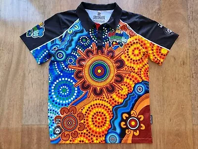 Indigenous Aboriginal Naidoc 2022 Polo Shirt Short Sleeve Size (medium) • $14.95