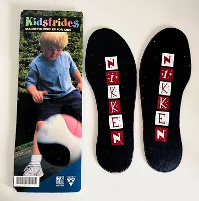 £9.99 • Buy Nikken Magnetic Insoles For Kids - New  KidStrides Fits Child Size 8 - 2 UK