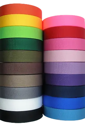 1/2 Inch (13mm) 10 YARDS Light Weight Nylon Webbing 19 Colors To Choose • $10.25