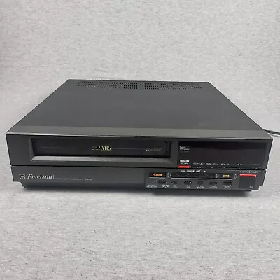 Emerson VCR755 Video Cassette Recorder Player VCR 755 Vintage VHS  - Tested • $37.97