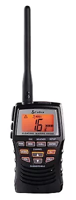 Cobra Marine Radio - MR HH150 FLT - 3 Watt Floating Long Range Handheld VHF • $65.28