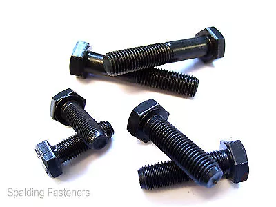 £2.32 • Buy M8 M10 M12 M14 Metric Fine 10.9 Grade High Tensile Self Colour Steel Hex Bolts