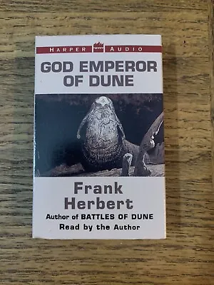 God Emperor Of Dune Audiobook Cassette-Very Rare Vintage-SHIPS N 24 HOURS • $288.88