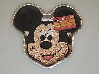 Vtg 2001 Wilton Disney MICKEY MOUSE Unlimited Face Party CAKE PAN Mold 2105-3603 • $33.99