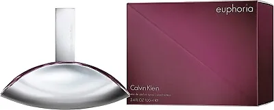 Calvin Klein Euphoria 100ml Edp Spray For Her - New Boxed & Sealed - Free P&p • £41.99