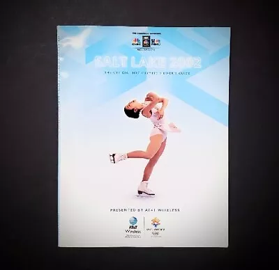 2002 MICHELLE KWAN Salt Lake City Winter Olympics Viewer's Guide/Program • $6.99