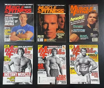 MUSCLE And FITNESS Body Building Magazines ARNOLD 1992 & More • $26.95