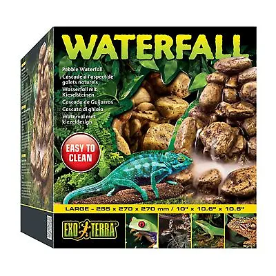 Exo Terra Pebble Waterfall Unit - Large (Includes Pump) • $138.15
