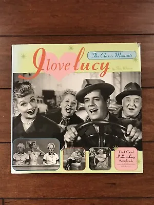 I LOVE LUCY - OVERSIZED HARDCOVER BOOK - W/PHOTO DUST JACKET - GREAT CONDITION • $4.99