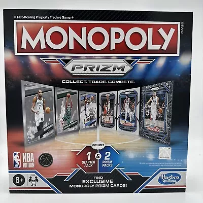 2022-23 Panini NBA Prizm Monopoly Board Game Open Box Starter Pack Included READ • $17.95