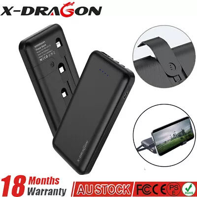 $39.99 • Buy 500000mAh Portable Power Bank External Battery Charger Pack 3USB Cable For Phone