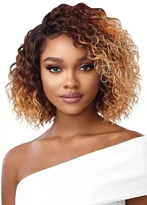 Outre Synthetic 5  L-Part Swiss Lace Front Wig - JULISA COLOR GINGER BROWN • $29.99
