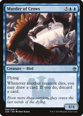 Murder Of Crows [Masters 25] Magic MTG • $1.31