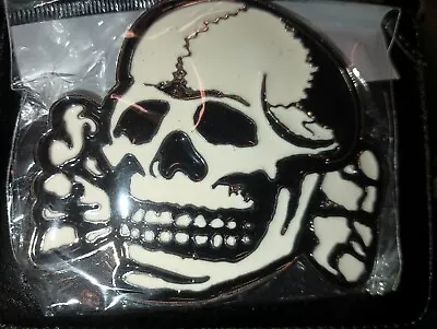  Skull And Crossbones Belt Buckle Rare Biker Find!!! • $25