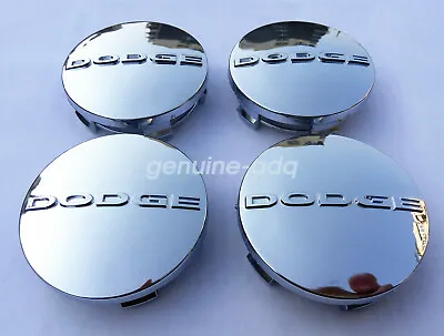 4PC Chrome 2 1/2  Wheel Center Caps For Dodge Charger Challenger Durango • $16.99