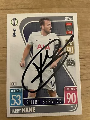 Match Attax Harry Kane Tottenham Hotspur Signed. • £0.99