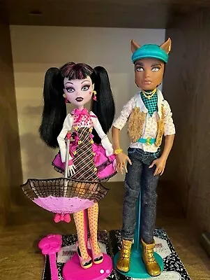 Monster High Draculaura And Clawd Wolf Forbitten Love • $210