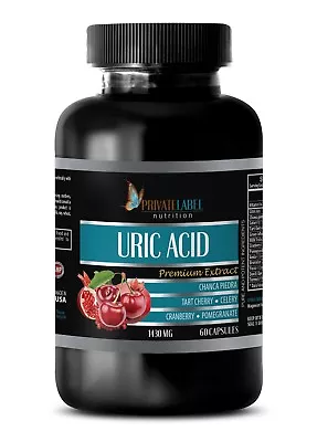 $20.44 • Buy Celery Seed Extract - URIC ACID COMPLEX 1430mg - Urinary Flow - 60 Capsules 1Bot
