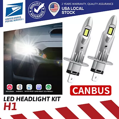 H1 LED Headlight Bulbs For Ford Fiesta Conversion Kit Super Bright White 10000LM • $19.99