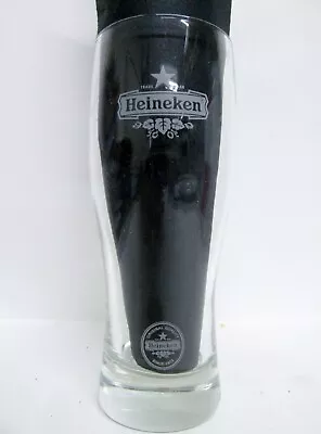 Heineken Beer Glass 250ml Vgc (6 1/4  X 2 1/2 ) White Logo • $4.99