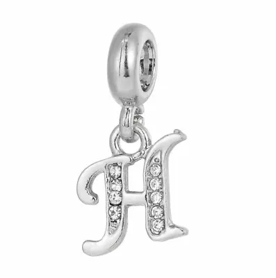 Charm Silver Filled Letter  A To Z Dangle Alphabet • £4.89