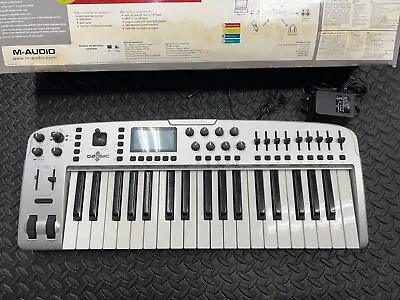 M-Audio Ozonic Keyboard Audio/Midi Interface  Controller Tested Works Firewire • $79.95