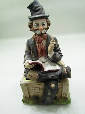 VTG Melody In Motion Waco Willie The Whistler  Hobo Clown Figure NOT WORKING • $35.99