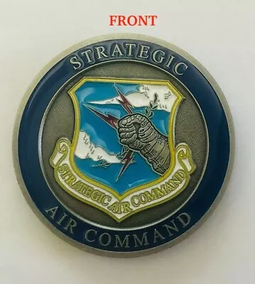 Strategic Air Command Boeing B-52 Challenge Coin 1 3/4  CC-B-52 • $25.95