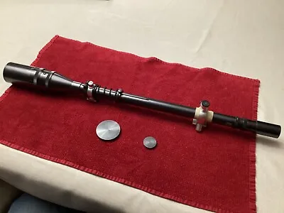 Vintage J. Unertl 20x Rifle Scope With Mounts And Caps 26  Long Sn:68303 • $2340