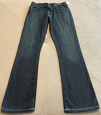 NEW Kustommade Von Dutch Originals 5 Pocket Dark Blue Jeans Womens Size 32x33 • $49.99