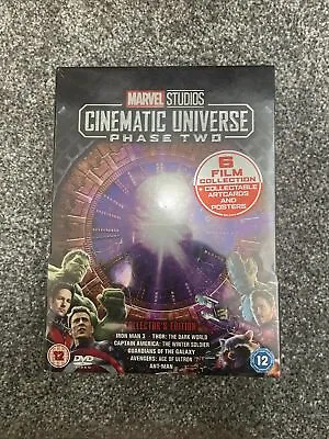 Marvel Studios Collector's Edition Box Set - Phase 2 (DVD 2017) • £10