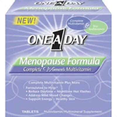 One A Day Women's Menopause Support Daily Complete Multivitamin Supplement 50ct • $30.09