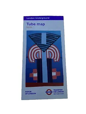 London Underground.  (.  Tube. Map.   May.    2020.  ) • £2