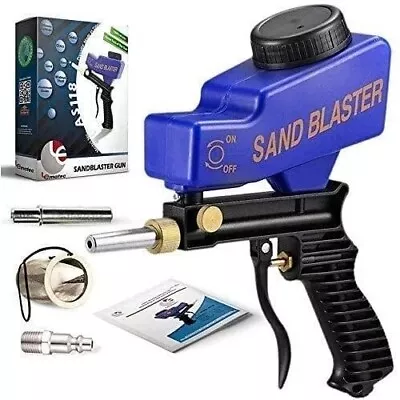 Sandblaster Sand Blaster Gun Kit Soda Blaster Professional Sand Blasters • $69.99
