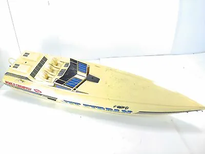 Super Vintage Kyosho Jet Stream GP-10 Nitro RC Boat (Untested) • $145.99