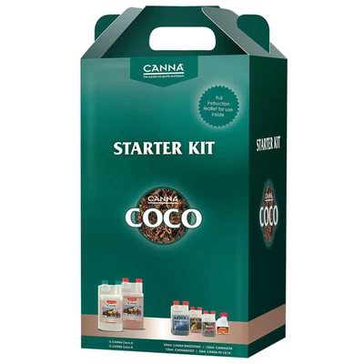 £50.88 • Buy Hydroponics Canna Coco A&B Starter Kit Rhizotonic Boost Cannazym PK 13/14 UK