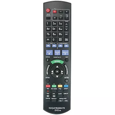 ��2PCS�� N2QAYB000479 Remote For Panasonic DVD Recorder DMR-XW480GL DMR-XW380 • $21.99