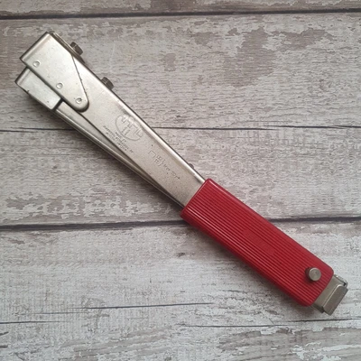 £25 • Buy Vintage Rapid 11 Professional Heavy Duty Hammer Tacker Stapler - Made In Sweden