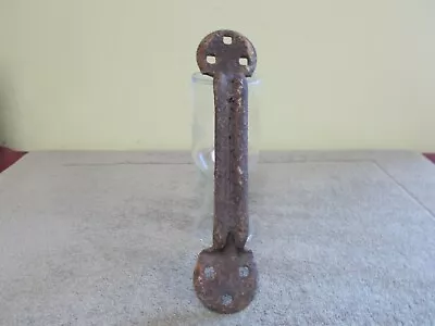 Vintage Metal Farm House Barn Door Pull Handle Primitive Gate Architectural • $46.45