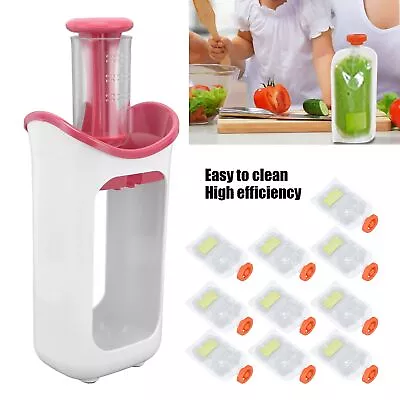 (red) 02 015 Baby Puree Maker High Efficiency Baby Food Masher Safe Healthy • £19.44