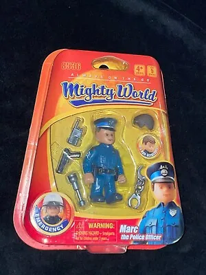 Mighty World Action Figure - Marc The Police Officer #8536 • $12.99