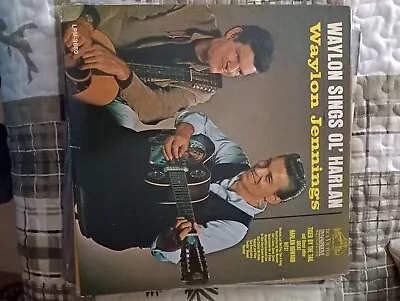 Waylon Jennings Ol Harlem Vinyl • $12