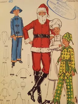 Vintage Men's Sewing Patterns Pants Robe Sweats You Pick Choose Pattern Uncut • $4.98