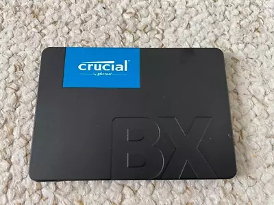 Crucial BX500 240GB SSD 2.5  Serial ATA III 3D NAND CT240BX500SSD1 Crucial 240GB • £9.99