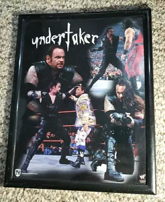 The Undertaker WWF WWE Professional Wrestling Match Framed Poster Art Print • $25